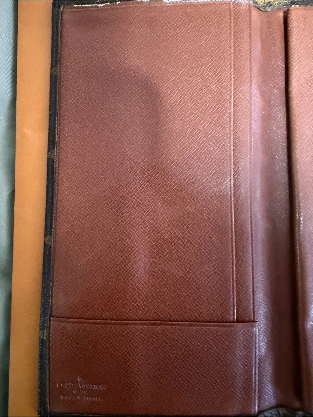 Authentic Vintage Vuitton Monogram Canvas Long Wallet•April 1984